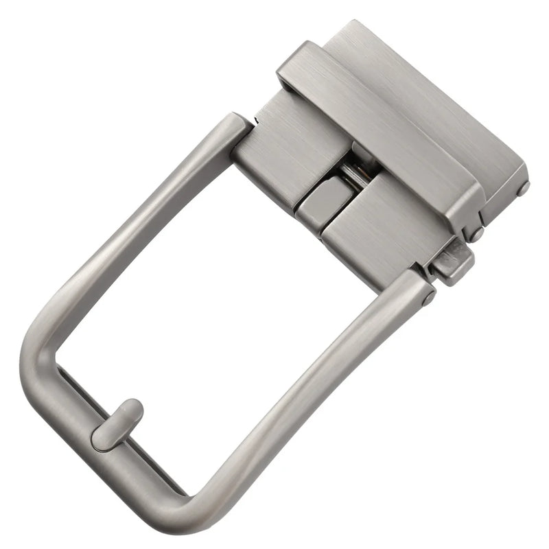 CETIRI 3.5cm Width Genuine Men's Belt Buckle Head, Belt Buckle, Leisure Belt Head Business Accessories Automatic Buckle
