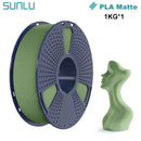 SUNLU 1KG PLA Matte 3D Printer Filament 1.75mm 1000g Spool (2.2lbs) Neatly Arranged No Knot Filament Fit Most FDM Printer