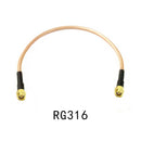 SMA Male to SMA Male Plug Jack RF Connector Pigtail Extension Cable RG174 RG178 RG316 RG58 RG142