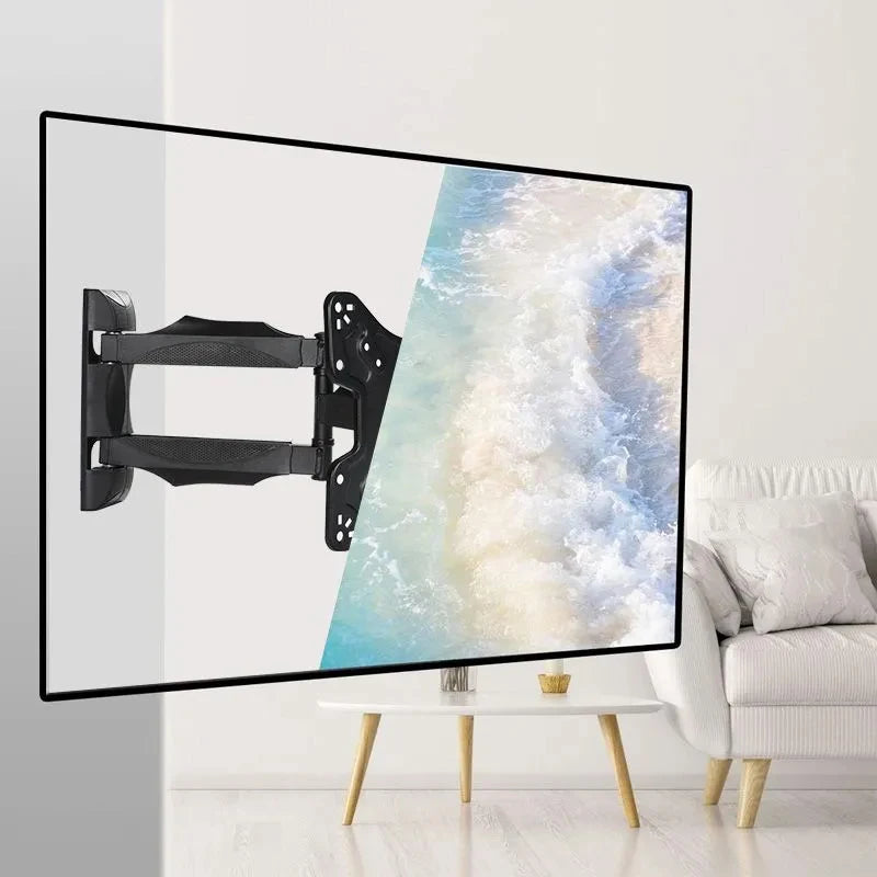 BEISHI Sliding TV Stand Wall Mounted for Most 26-42 Inches TV Bracket Articulating Swivel Tilt Max VESA 200x200mm