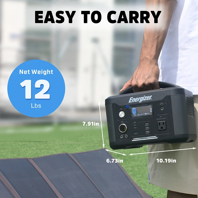 POWERWIN PPS700 Portable Power Station 4 USB Output Lithium-ion Battery Energy Supply Energizer 626Wh/600W Solar Generator PD60W