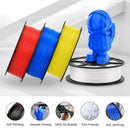 The LayerStack | 10-Roll 1.75mm 3D Printer Filament Collection (PLA / PETG / SILK)