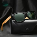 Mode Holz Herren Sonnenbrillen Ultraviolett Klassische Herren Driving Riding UV400 Sport Sonnenbrille Holz Bambus Brillen