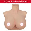 Crossdresser Silicone Fake women body Boobs Breast Forms  Lightweight version Thin version cosplay Drag queen Cross dressing