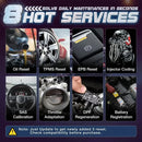 LAUNCH X431 CRP129E PLUS Car Full Systems EOBD OBD2 Scanner Diagnostic Tool 8 Reset Services Auto VIN Scan Battery Test Update