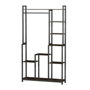 The Vertical Garden | 7-Tier Plant Stand with Hanging Rod