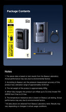 The Aero Bridge | Wireless Tire Inflator with Dual-Cylinder Motor & LCD Display