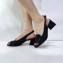 2023 New Fashion Luxury Sandals Top Italian Designers Party Bright Diamond Uppers Summer Women's Shoes With High-heeled Nigeria