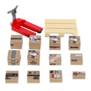 MOC City Series Building Blocks Figure Furniture House Kitchen Medieval Accessories DIY Bricks Set Christmas Toys for Kid Gifts