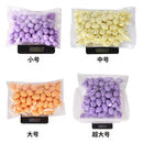 100Pcs Foam Easter Eggs Happy Easter Decorations Painted Bird Pigeon Eggs DIY Craft Kids Gift Favor Home Decor Easter Party