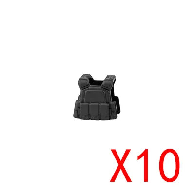 WW2 Military Building Blocks Mini Bricks Solider Figures Gifts Weapon Equipment Accessories USA Greman Vests Armor Toys For Kids