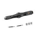 Taktischer Stift Aluminiumlegierung Multifunktions-Dekompressions-Fingerspitzenkreisel-Stift mit Licht, Notfallhammer, Überlebensausrüstung, Anti-Wolf-Zubehör
