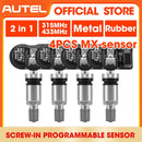 Autel MX Sensor MaxiTPMS Pad Tire Pressure Programming Monitor MX-Sensor Programmer TPMS Tool Tire Repair Tools 433 315MHZ