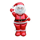 1pc New Extra Large Standing Santa Claus Foil Balloon Christmas Holiday Party Decoration New Year Birthday Supplies Easter Gift