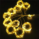 LED Garland Curtain Lights Remote Control 8 Modes USB Fairy Lights String Wedding Christmas Decor for Home Bedroom Ramadan Lamp