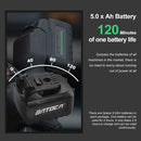 Batoca S2 Cordless Car Polisher Set 2 x 5.0Ah Battery Wireless Car Polishing Machine Dual Action LCD Soft Start Polisher