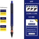Uni Mechanical Pencil M5-452 Kuru Toga 0.5MM Breakproof Lead lapicero lapices portaminas with Eraser School Student Stationery