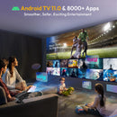 XGODY 4K Projector Smart HD LED 5G WiFi Bluetooth 12000L HDMI USB Android Home Theater