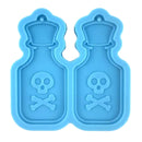 DIY Christmas Halloween Earrings Epoxy Resin Mold Eardrop Dangler Silicone Mould