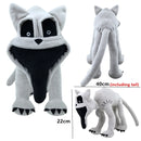 Terrifying Dog Smiling Critters Stuffed Game Series Plush Toys Terror Monster Big Mouth Purple Dog Plush Gifts For Childrens