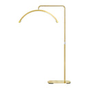 Fosoto 45W FT-Y9 Photography Lamp LED Half-Moon Light Video Golden Light With Floor Stand For Beauty Eyelash Tattoo Makeup