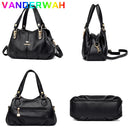 2024 New Soft Leather Messenger Bag Fashion Luxury Handbags Wome's Designer Handbags High Quailty Shoulder Bags Tote Sac A Main