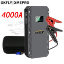 GKFLY 3000A 4000A 6000A Auto Starthilfe Power Bank Tragbares 12V Starthilfegerät Power Auto Batterie Booster Buster für 10.0L 8.0L
