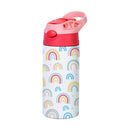 350ml Cartoon Insulated Cup Animal Pattern Stainless Steel Thermos Cup Christmas Vacuum Flasks Water Bottle Xmas Gift Cup