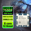 AMD Ryzen 5 7500F Processor 5GHz 6-Core 12-Thread 38MB Desktop Processor Socket AM5 CPU Gaming Processo
