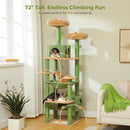 The Savannah | Multi-Level Cat Tree Tower with Scratching Posts & Condo