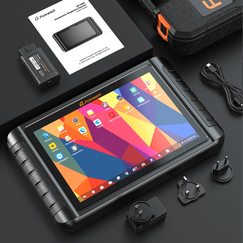 2025 New Foxwell NT1009 OBD2 Auto Scanner ECU Coding All System Diagnose Tool 35 Reset Bidirectional OBD2 Car Diagnostic Tools