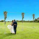 The Aisle | 3x6m Heavy-Duty Galvanized Wedding Backdrop Frame Kit for Events & Banquets