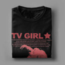 Men's T-Shirts TV Girl French Exit Lovers Rock 90s Unique Cotton Tee Shirt Short Sleeve T Shirt Crewneck Clothes Unique