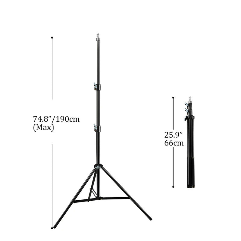 Heavy Duty Metal Aluminum Alloy Light Stand Tripod for Photo Studio Softbox Video Flash Reflector Lighting Background Stand