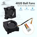K1 3d Printer Hotend 24V Fan 3010 6015 Cooling Fan 4020 K1C K1 Max  Blower Fan For K1C 3d printer Parts Accessories
