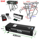 Rear Rack eBike Battery 21700 18650 52V 48V 27Ah 72V 20Ah with Rack no Rack Optional for 1500W 1000W 750W 500W 24"-28 inch