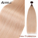 Noble Bundles Extensions 36 inch Yaki Straight Hair Bundles Ombre Brown Synthetic Hair Long Extensions Hair Synthetic Wefts