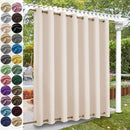 The Aegis Veil | Premium Outdoor Blackout Curtain 280GSM Waterproof Thermal Insulated