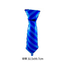 Best Dad Cup Aluminum Film Balloon Father's Day Party Decoration Blue Bowtie Beard Aluminum Foil Balloon