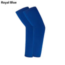 2PC Anti-sunburn Arm Sleeves Exposed Thumb Warmers Sports Sleeve Sunscreen Hand Cover Cooling Warmer for Running Fishing Cycling