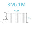 3x3/6x3/10x3m LED Icicle String Lights Christmas Fairy Lights Garland Outdoor Home For Wedding/Party/Curtain/Garden Decoration