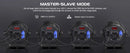 The Chroma Array | U'King 4-Piece 18x8W RGBW DMX512 LED Stage Par System