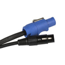 SHEHDS Powercon Plug And DMX Signal Line Connection 2/3 Meters Hand in Hand Cables Lighting Accessories For Stage DJ Disco