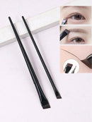 3pcs Makeup Brush Set, Including Angled Eyeliner Brush, Eyebrow Brush, And Ultra-Fine Eyeshadow Brush, Makeup Brush Set, Makeup Brush Kit, Makeup Brush Set, Full Makeup Brushes, Makeup Brush Set, Complete Makeup Tools, Makeup