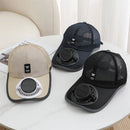 The Sun Weaver | Solar-Powered USB Cooling Cap with Adjustable Airflow