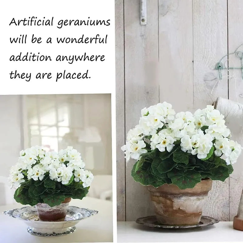1Pc Begonia flower Artificial plants for Wedding bridal bouquet Home outdoor garden bonsai Decoration DIY Christmas Wreaths vase