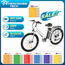 EVERCROSS TECH EK 8S Electric bike adult, E-boat 26 with motor W, 36V 12Ah battery, Max speed 25 km/h, Max Charge