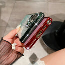 Luxury Plating Glitter Rhinestones Diamond Transparent Phone Case For Samsung S23 Ultra S22 Plus Soft Clear Gradient Color Cover