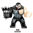 Marvel Action Figure Mini Block Adult Super Hero Series Iron Man Spider Man Assembled Block Children's Puzzle Toy Gift