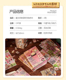 Japanese-Style Cute Sticker Book with Delicious Dessert and Cake Stationery Stickers, Suitable for Birthday and Back-to-School